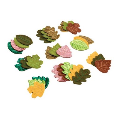 Kaplan Early Learning Sensory Leaves - 30 Pieces