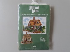 Lilliput Lane LL11 Cradle Cottage Counted Cross Stitch Kit by Anchor, 1996