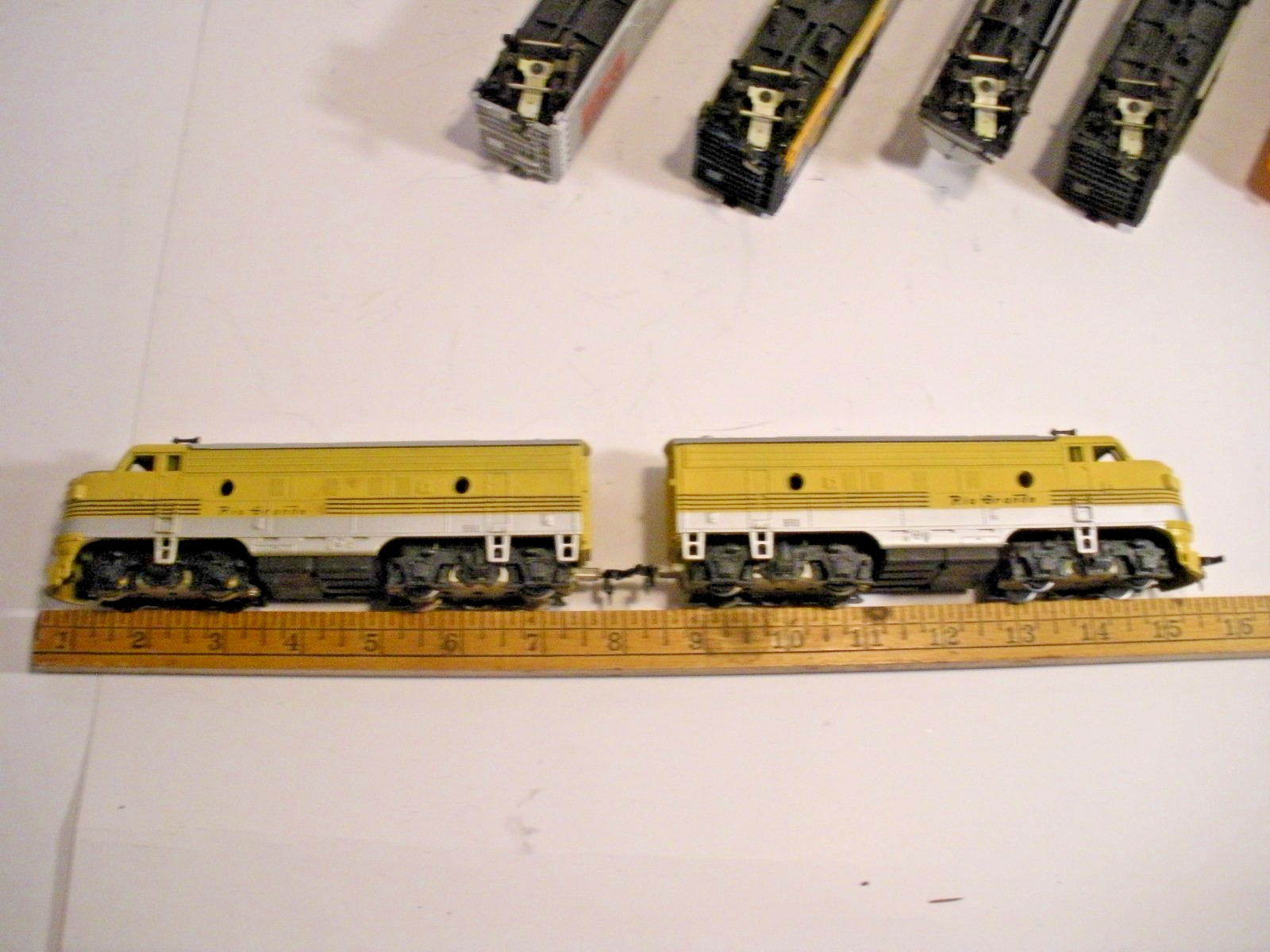 Vintage HO Trains Tyco Scale Model Rio Grande 551 Train Set In Original ...