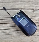 Vintage Sanyo SCP.8100 L Dual Band Flip Phone (Sprint) Silver AS IS Parts/Repair