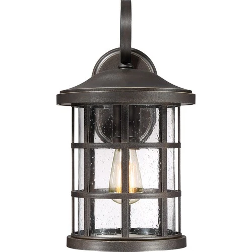 Quoizel CSE8410PN Crusade 11.75" Outdoor Wall Lantern in Palladian Bronze - Picture 3 of 4