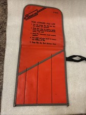 Vintage Snap On C-46-c 4 Piece File Pouch Only . No Tools.
