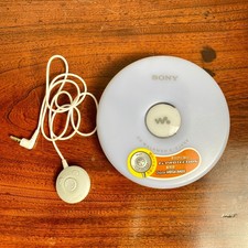 Sony CD Walkman D-EJ002 Portable CD Player G-Protection Mega Bass Untested Japan