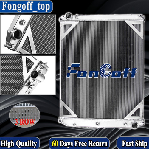 3 Row Aluminum Radiator For 08-2014 Volvo Mack Vision Truck VAH VNL VNM ...