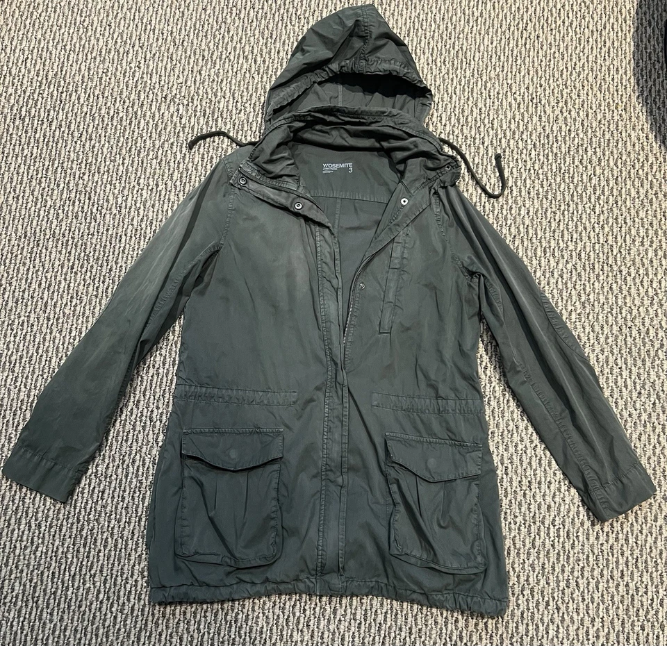 James Perse Y/osemite Size 3 Olive Green Military Jacket 2400-37-22120 - Image 2 of 4