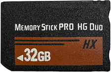 Original 32GB High Speed Memory Stick Pro-Hg Duo Ms-Hx32A for PSP Accessories C