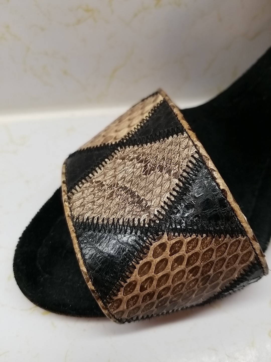 Dolce & Gabbana Ayers Snake Python, Ankle Strap, … - image 7