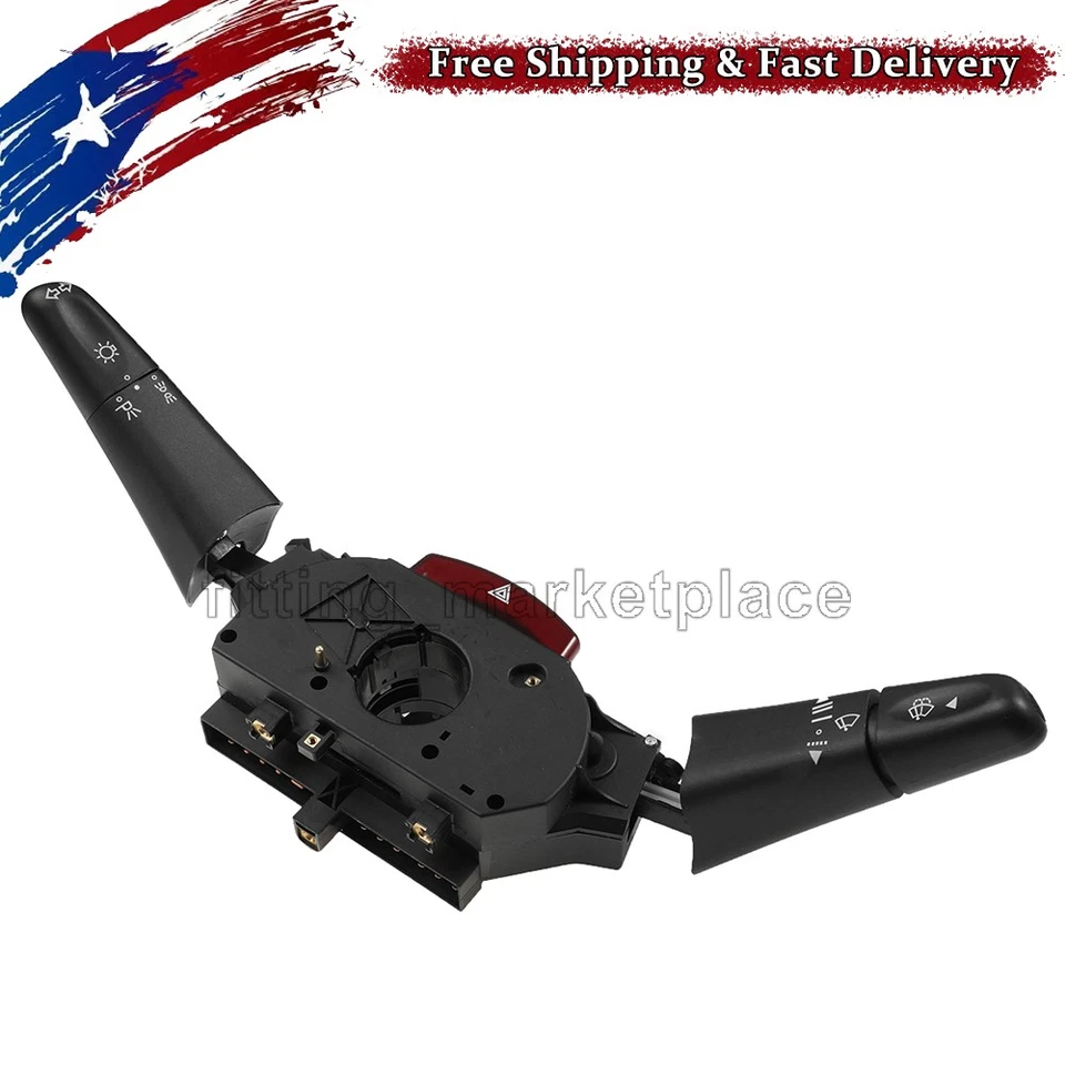 Interruptor de perigo limpador de seta de farol para 2003-2006 Dodge Sprinter 2500 - Imagem 2 de 4