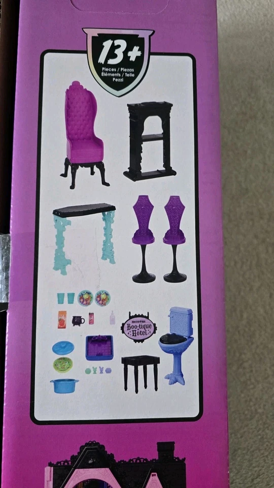Monster High Boo-tique Hotel Playset – Boutique Dollhouse CHRISTMAS 2025 MATTEL - Image 2 of 4
