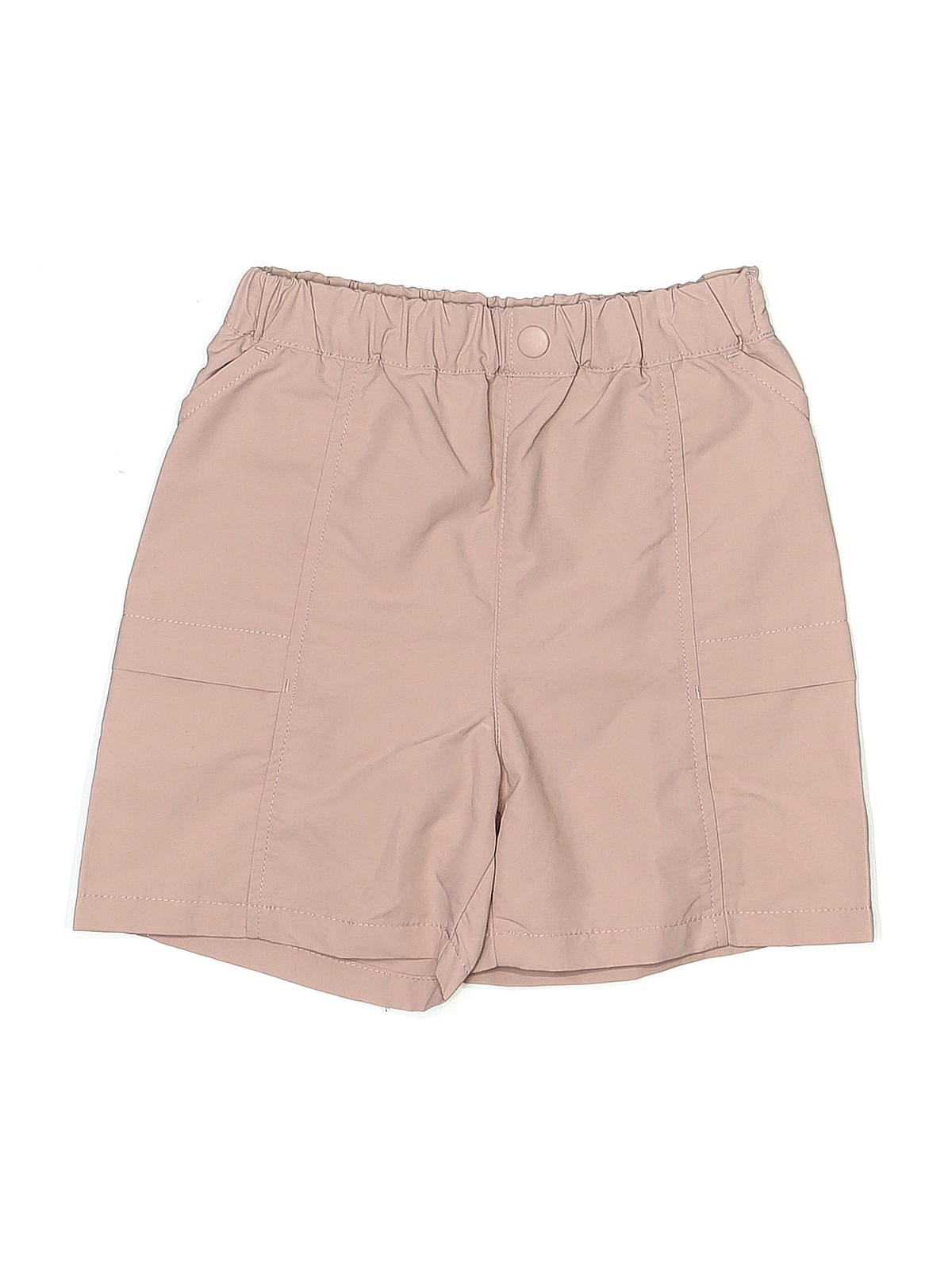 Uniqlo Girls Brown Khaki Shorts 3