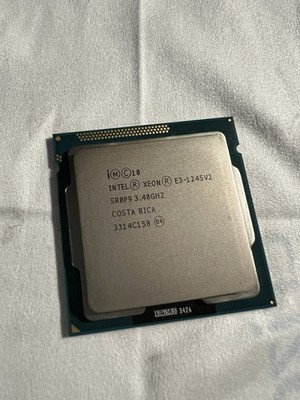 Intel Xeon E3-1245 V2 SR0P9 3.40GHz Quad Core 8MB LGA1155 77W CPU Processor