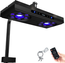 140W Aquarium Reef Light with Timer  Master-Slave Control for Coral Care