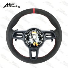 Alcantara Steering Wheel For Porsche 718 997 911 Cayman Panamera Macan Cayenne Alcantara Steering Wheel For Porsche 718 997 911 Cayman Panamera Macan Cayenne