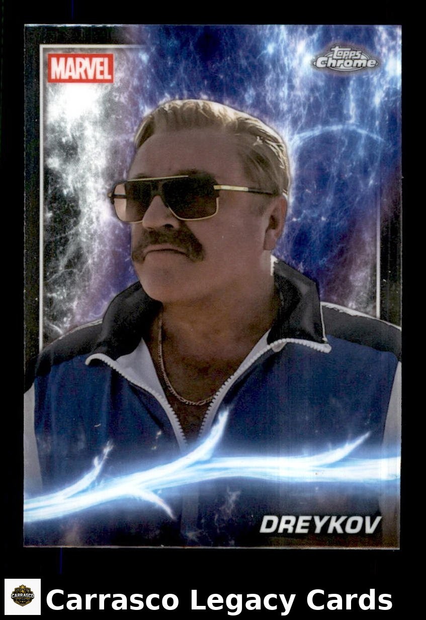 2025 Marvel 2025 Topps Chrome Marvel Studios Phase Four Dreykov #109