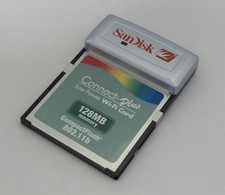 SanDisk CF Wireless LAN Card 802.11b CompactFlash 128 MB SDWCFB-128