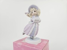 Precious Moments May Your Holidays Sparkle With Joy Girl 2002 Figurine 104202