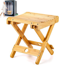 Bamboo Sauna Chair, Portable Steam Sauna Chair Indoor, Steam Sauna Seat