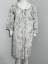 Lauren Ralph Lauren Tunic Paisley Button Front Women’s Size L Preppy Bohemian