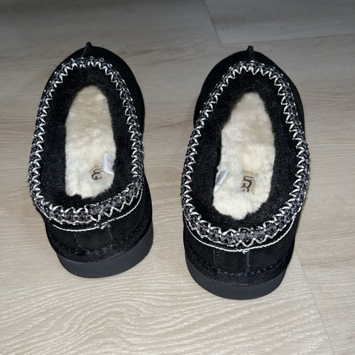 UGG Tasman unisex Slippers in Black 5955-BLK size 10 but fits like a men’s 8 - Picture 3 of 5