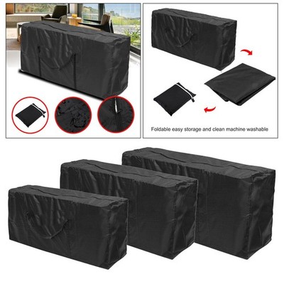 Weihnachtsbaum Aufbewahrungstasche Reißverschluss Outdoor Garten Kissen Organizer Schwarz