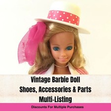 Vintage Barbie Doll Shoes