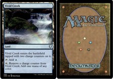 Magic: The Gathering Land Vivid MTG Creek Uncommon Regular
