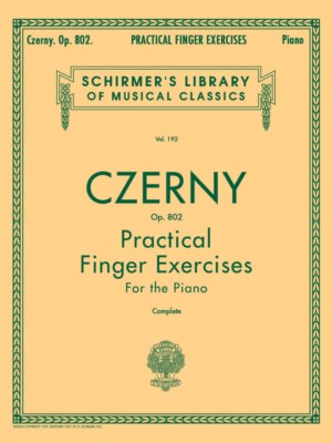 Czerny Practical Finger Exercises Op 802 Complete Piano Technique NEW 050253360