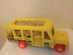 vintage fisher price school bus