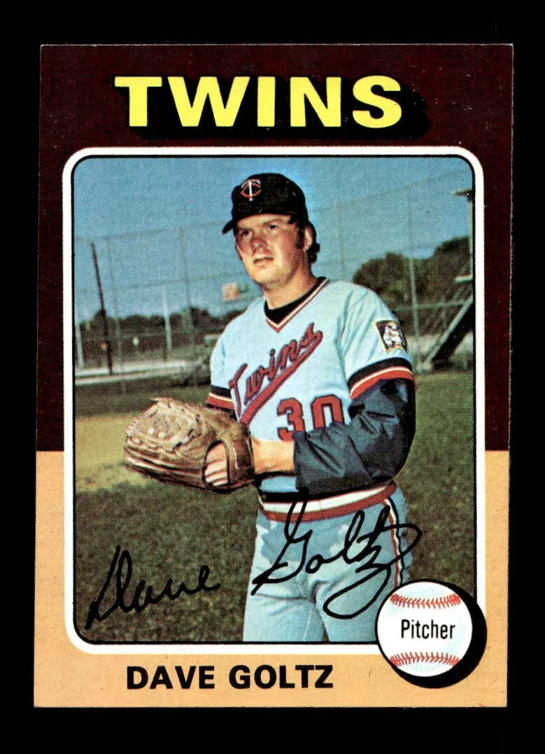 Dave Goltz trading card