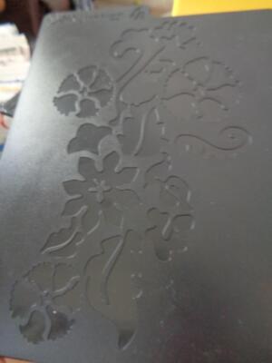 Sizzix Texturz Texture Plate Embossing Bouquet Toss/Floral Bouquet