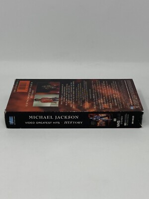 Michael Jackson Video Greatest Hits History VHS 1995 | eBay