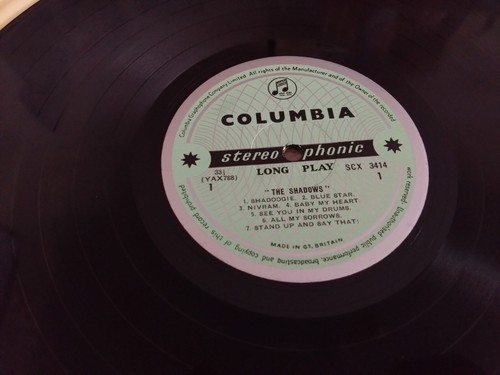 THE SHADOWS-THE SHADOWS SCX3414 (1961) (STEREO) RRPG - Picture 6 of 8