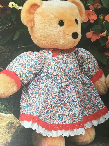 SEWING PATTERN Jean Greenhowe Two tubby teddies Teddy bear boy girl 45cm tall - Imagen 4 de 4