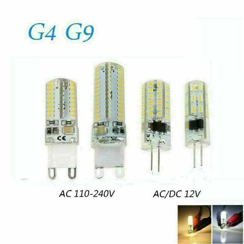 5w 8w LED bulb g9 G4 dc 12v 110v 220v 3w cool white warm lights SMD Corn Bright - Image 2 of 4