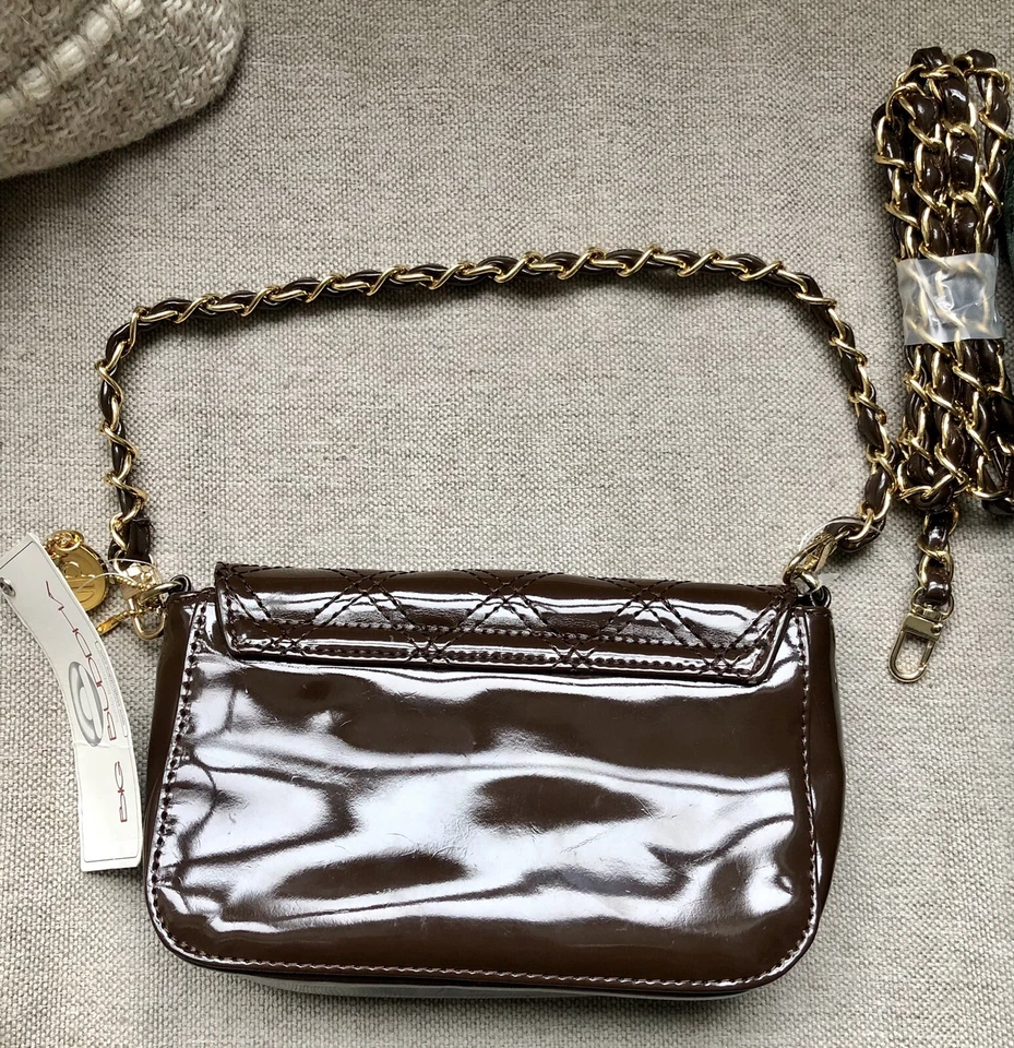 Bolso Bandolera Big Buddha Fanton Cuero Acolchado Bolso sin asas - Marrón Jeva Foto 2 de 4