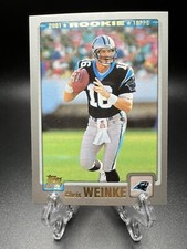 2001 Topps Football - #380 Chris Weinke (RC) Panthers
