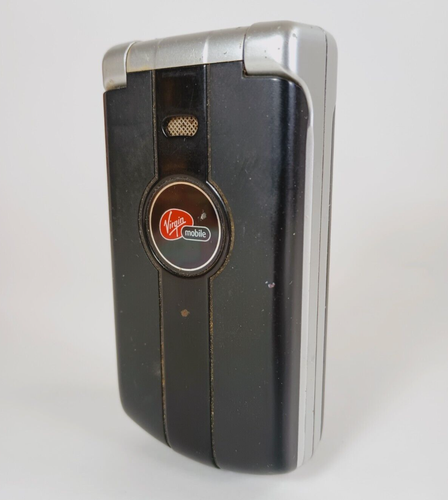 Teléfono abatible vintage Kyocera 3G COMA - plateado y negro (móvil virgen) SIN PROBAR. - Imagen 2 de 12