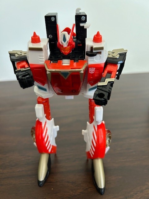 Transformers Cybertron Speed Planet OVERRIDE Figure Red Transformers Cybertron Speed Planet OVERRIDE Figure Red
