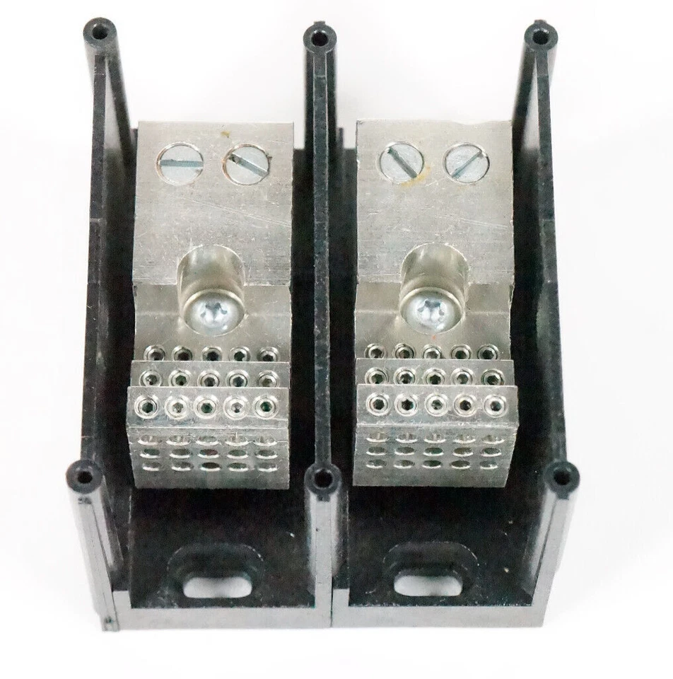 2 Pole Power Distribution Terminal Block 2/0 1/0 4 8 15 Position 10 12 14 AWG - Image 4 of 4