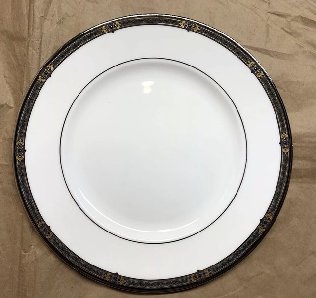 Lenox Vintage Platinum Banded Bone China Dinner Plate for sale online