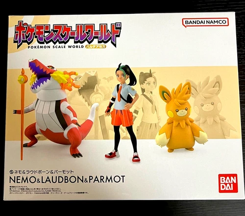 Pokemon Scale World Nemona Skeledirge Pocketka Paldea Region Nemo Laudbon Figure