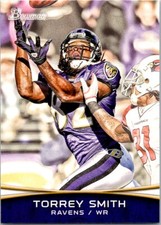 2012 Bowman Torrey Smith Baltimore Ravens #62