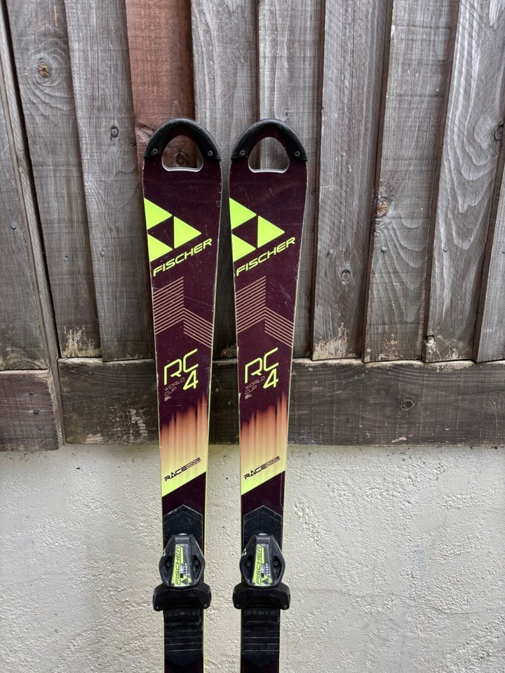 Fischer WC RC4 SL 140cm Skis + Fischer RC4 Z9 GW Race Ski Binding eBay