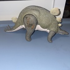 Vtg 1987 PlaySkool Definitely Dinosaurs Spike Stegosaurus 12  Long 6  Tall