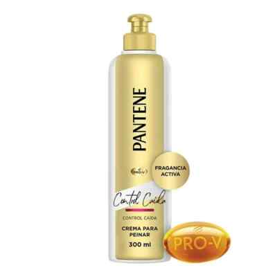 2 X PANTENE CONTROL CAIDA CREMA PARA PEINAR HAIR LOSS CONTROL CREAM 300ml
