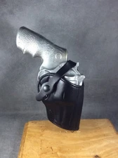 Ruger LCR OWB Crossdraw Two Position Custom Leather Holster