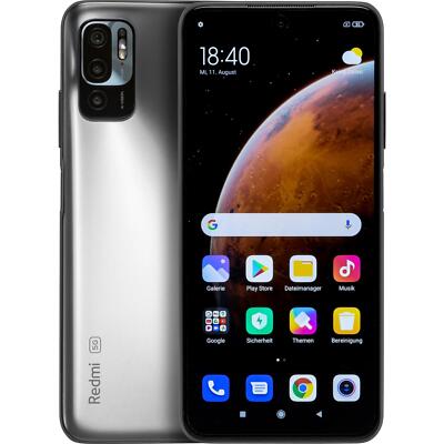 Xiaomi Redmi Note 10 5G graphite gray 4GB+128GB Smartphone. NEU