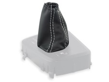 SCHALTMANSCHETTE FÜR VOLVO V70 XC70 00-07 geartronic SCHALTSACK NAHT WEISS