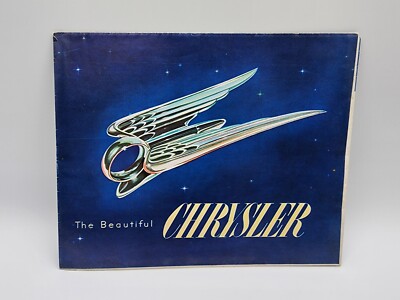 The Beautiful Chrysler 1951 Car Dealer Showroom Dealership Sales Brochure Color