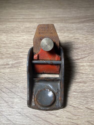 Vintage Stanley # 101 Thumb Plane Tool Made in USA Wood Planer 3 1/2" Long